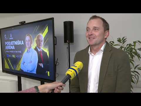 Podjetniška arena z Ivanom Kraljem in Robertom Medletom