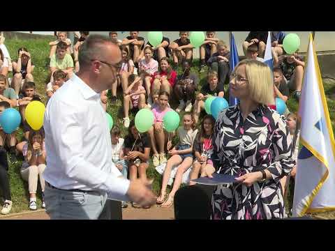 Podpis pogodbe za novo telovadnico v Velikem Gabru