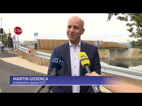 Odprtje Resslovega mostu v Mršeči vasi
