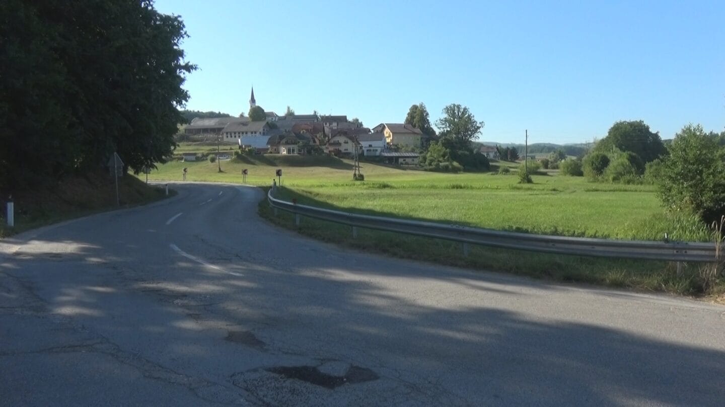 Nujna rekonstrukcija ceste Pluska – Breza