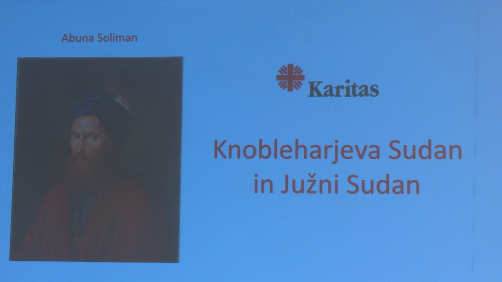V Sudanu bo stal Knobleharjev vodnjak