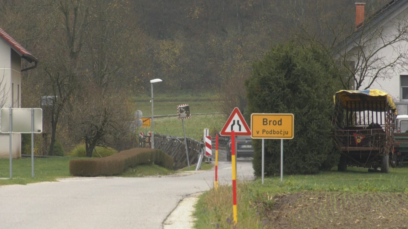Začetek modernizacije ceste Križaj Podbočje