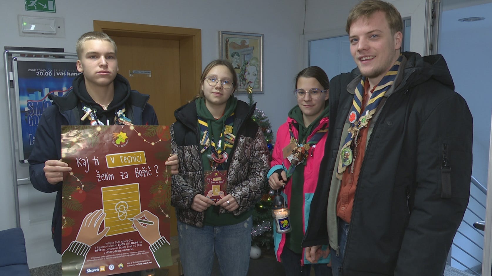 Novomeški skavti so nam prinesli simbol miru