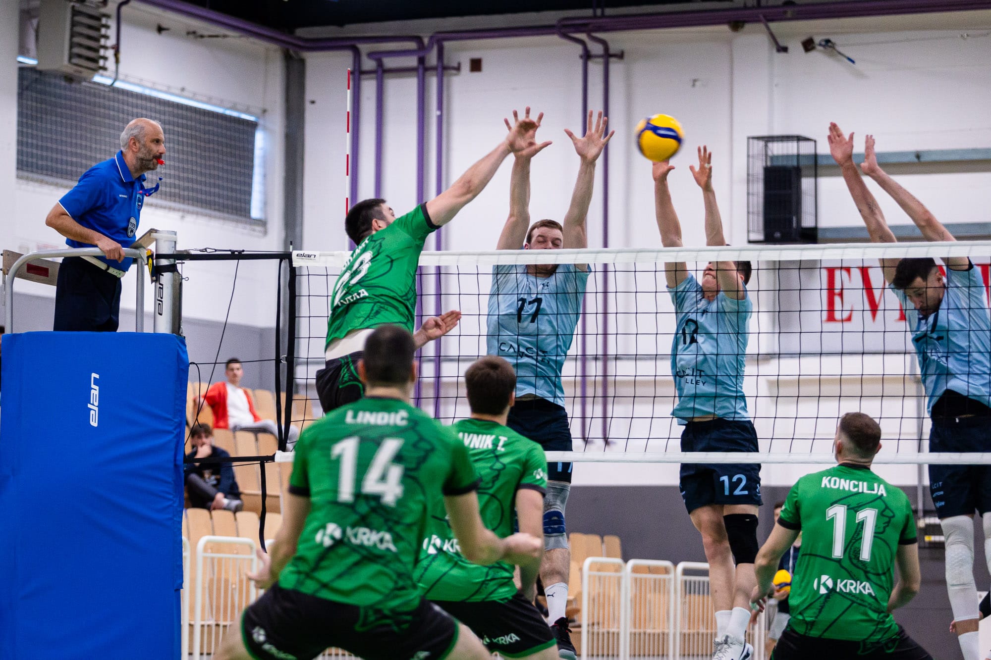 Odbojkarji Krke znova v boj za tretje mesto v državi