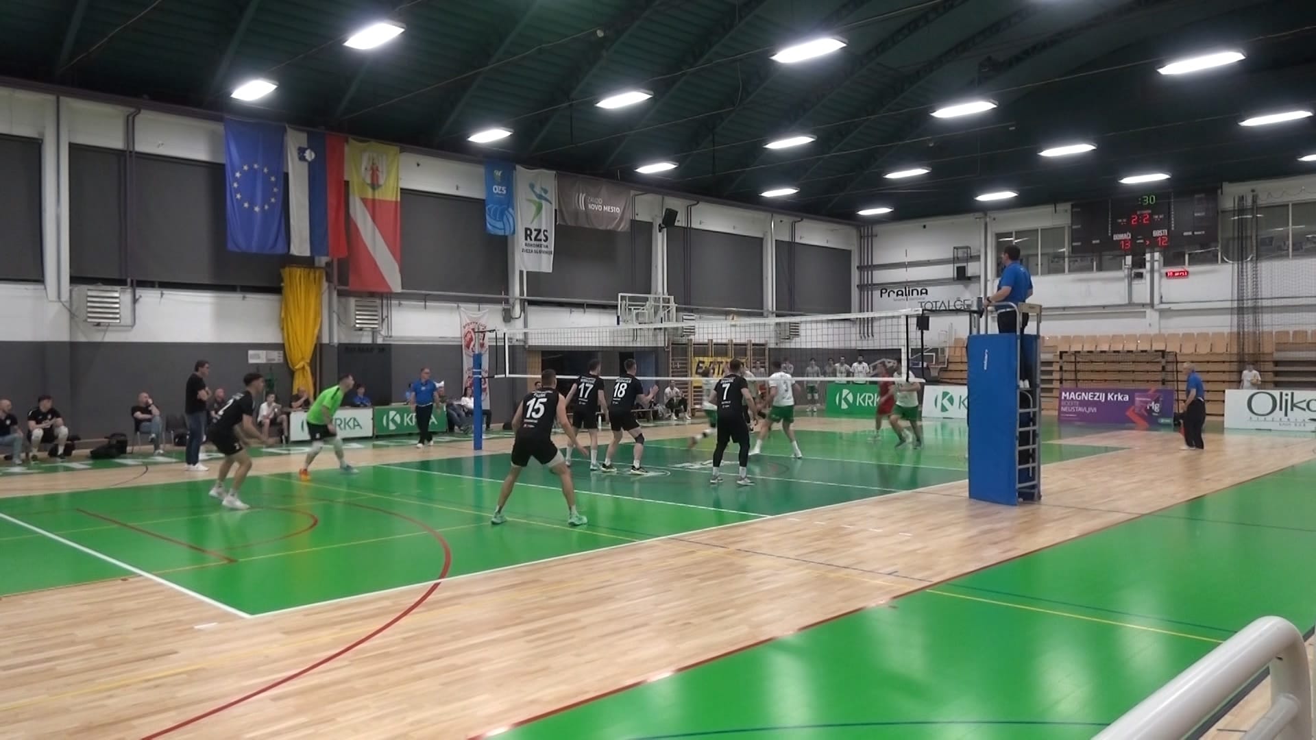 Odbojkarji Krke znova četrti v državi