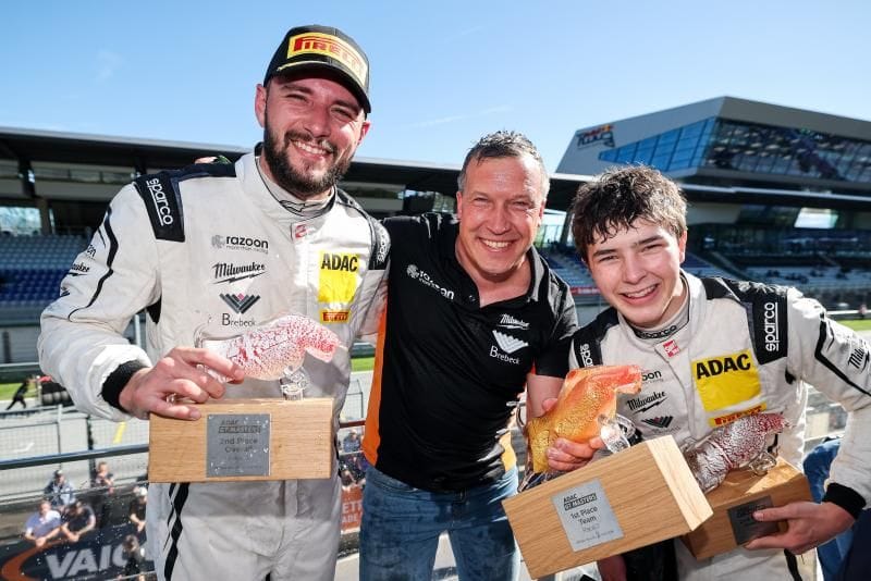 Kastelic svojo prvo dirko razreda GT3 končal kar na drugem mestu