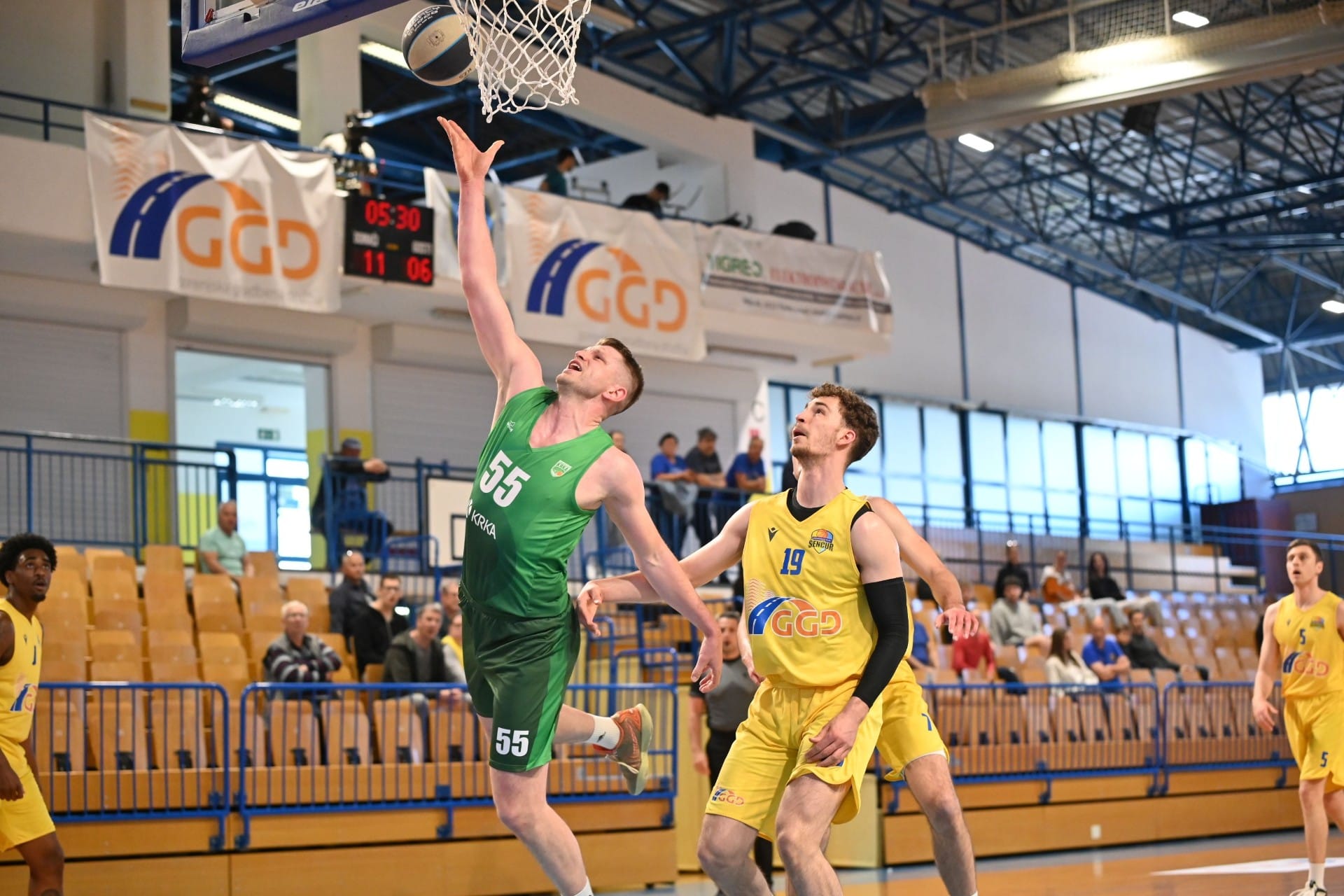 Košarkarji Krke že štiri kroge pred koncem z zagotovljenim prvim mestom na lestvici