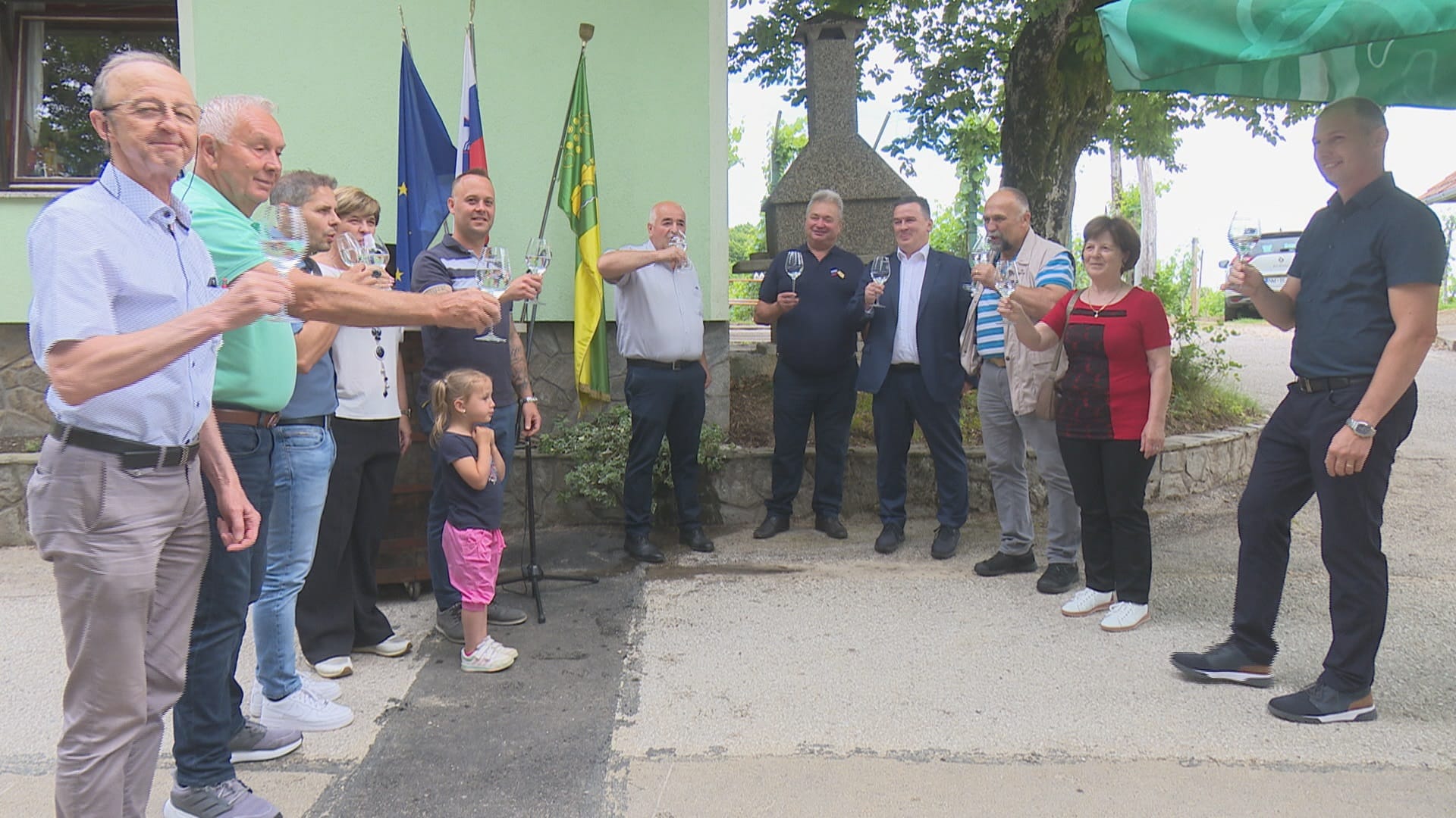 Otvoritev vodovoda Stara vina – Lepi Stan – Luntovž