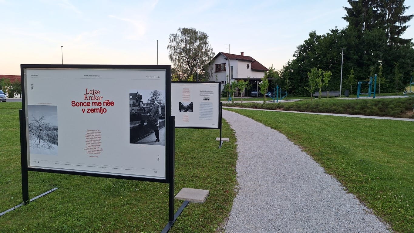Biografska razstava o Lojzetu Krakarju v Semiškem parku