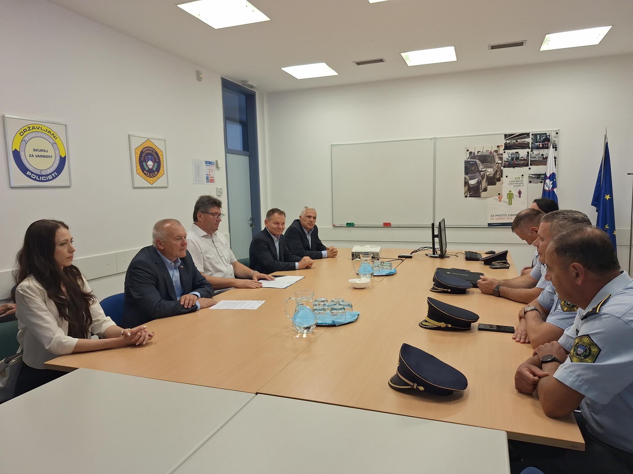 Župan Ivan Molan z ministrom za notranje zadeve in notranje zadeve o varnosti v občini