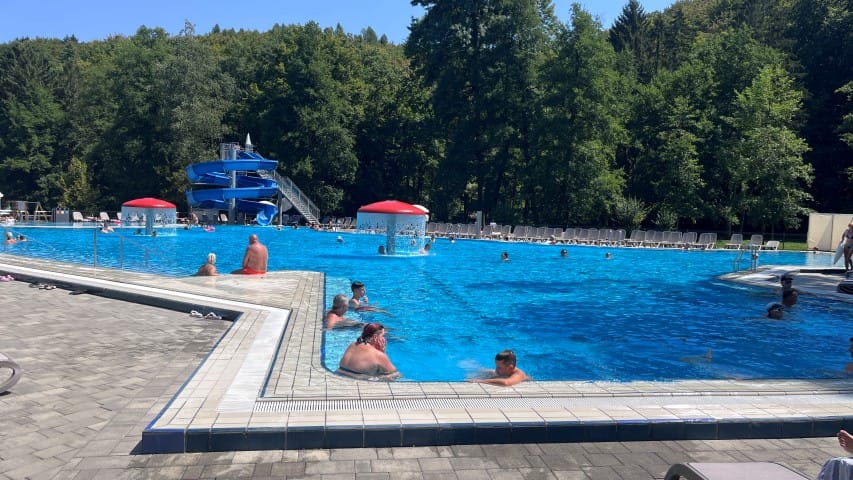 Poletni oddih v Termah Krka