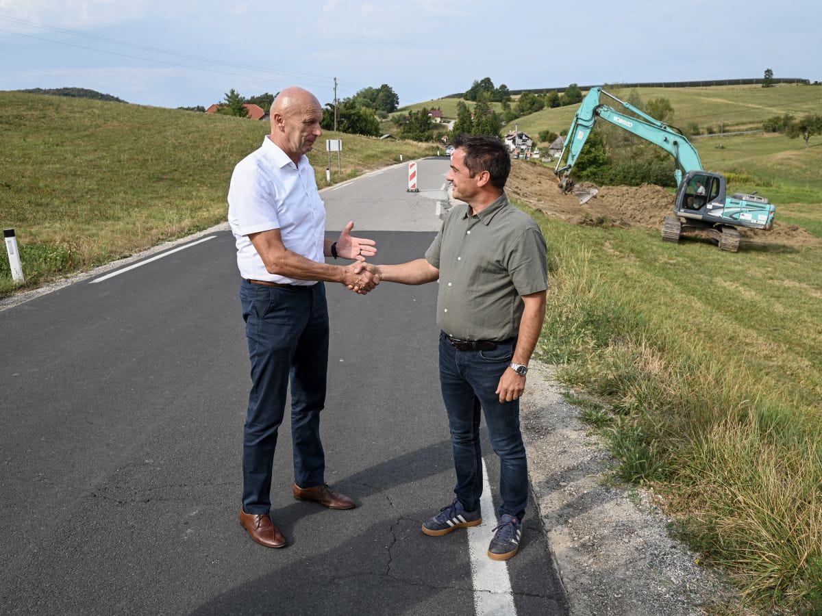 Pričenja se projekt ureditve regionalne ceste Podsreda–Brestanica skozi Koprivnico