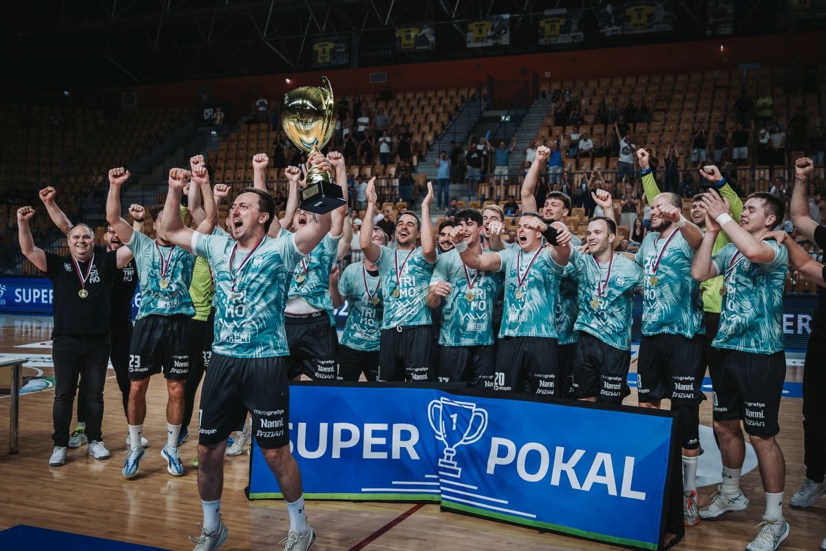 RK Trimo Trebnje prvič osvojil slovenski SUPERPOKAL