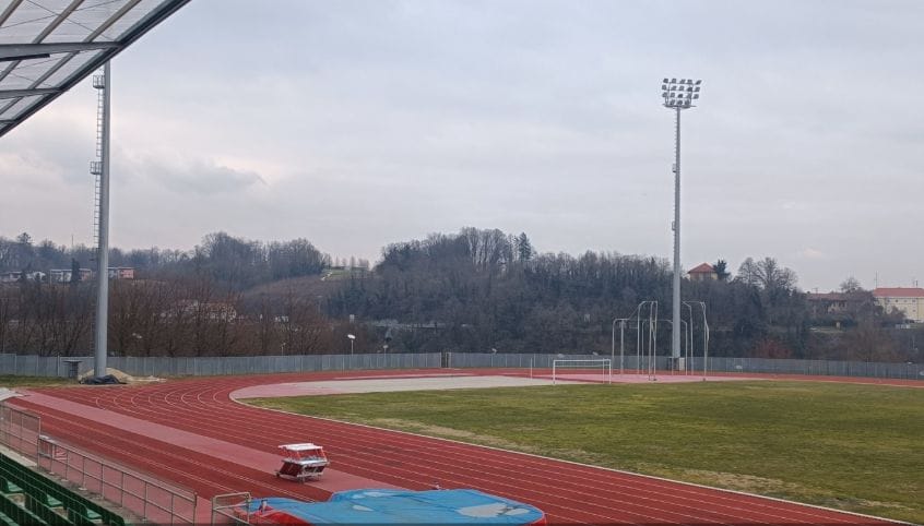 Stadion zaprt zaradi prenove atletske steze