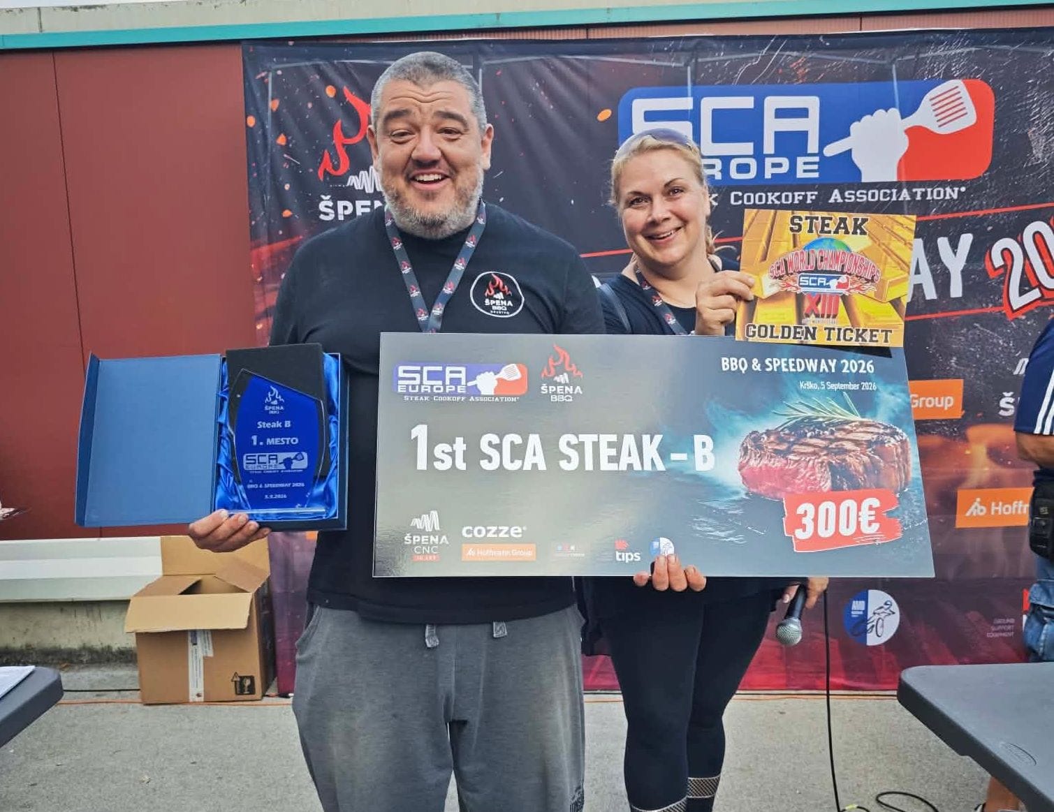 Izjemen uspeh tekmovalcev Špena BBQ društva na domači tekmi
