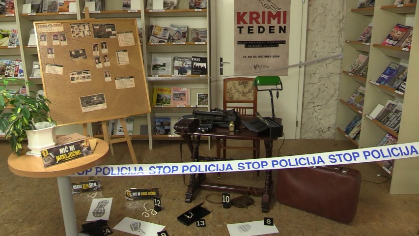 Že peti Krimi teden v novomeški knjižnici